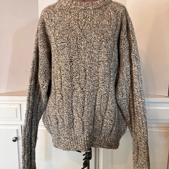 Vintage 100% Wool Nordic Copenhagen Denmark Chunky Seas Knit For Sweater Market - Picture 2 of 15